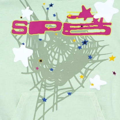 Spinnen-Buchstaben-Prints Hoodies